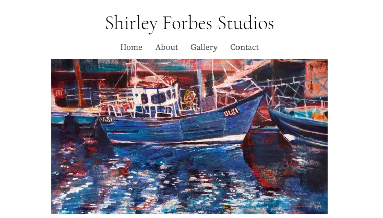 Forbes Studios Fine Art Aberdeen Website